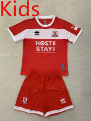 2024-2025 Middlesbrough Home Red Kids/Youth Soccer Uniform-AY