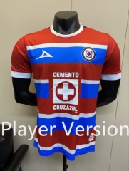 (S-3XL) Player Version 2024-2025 Cruz Azul Goalkeeper Red&Blue Thailand Soccer Jersey AAA-5698