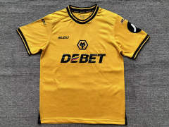 (S-4XL) 2024-2025 Wolverhampton Wanderers Home Yellow Thailand Soccer Jersey AAA-4927
