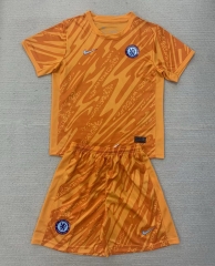 2024-2025 Chelsea Goalkeeper Orange Soccer Uniform-AY