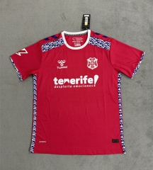 2024-2025 CD Tenerife 3rd Away Red Thailand Soccer Jersey AAA-4506