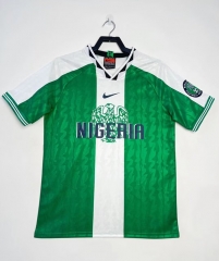 Retro Version 1996 Nigeria Home Green Thailand Soccer Jersey AAA-811