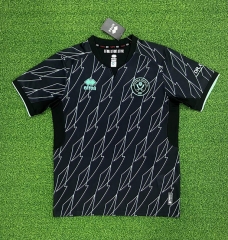 (S-4XL) 2024-2025 Sheffield Away Black Thailand Soccer Jersey AAA-403