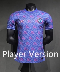 (S-3XL) Player Version 2024-2025 Joint Version Chelsea Blue&Pink Thailand Soccer Jersey AAA-518