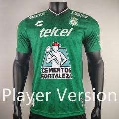 Player Version 2024-2025 Club León Home Green Thailand Soccer Jersey AAA-6552