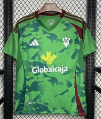 2024-2025 Albacete Balompié 2nd Away Green Thailand Soccer Jersey AAA