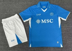 2024-2025 Napoli Home Blue Soccer Uniform-718