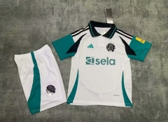 2024-2025 Newcastle United 2nd Away White Soccer Uniform-9070