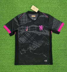 (S-4XL) 2024-2025 Chelsea 2nd Away Black Thailand Soccer Jersey AAA-403