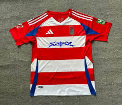 2024-2025 Granada CF Home Red&White Thailand Soccer Jersey AAA-512