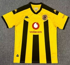 2024-2025 Kaizer Chiefs Home Yellow Thailand Soccer Jersey AAA-512