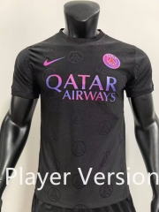 Player Version 2024-2025 Special Version Paris Black Thailand Soccer Jersey AAA-9753