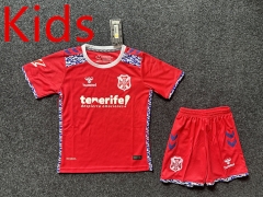 2024-2025 CD Tenerife 2nd Away Red Kids/Youth Soccer Unifrom-GB