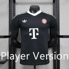 Player Version 2024-2025 Bayern München Goalkeeper Black Thailand Soccer Jersey AAA-888