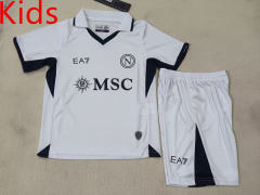 2024-2025 Napoli Away White Kids/Youth Soccer Uniform-507