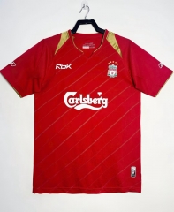 Retro Version 05-06 Liverpool Home Red Thailand Soccer Jersey AAA-811