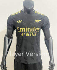 Player Version 2024-2025 Special Version Arsenal Black Thailand Soccer Jersey AAA