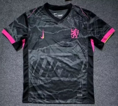 (S-4XL) 2024-2025 Chelsea 2nd Away Black Thailand Soccer Jersey AAA-2483