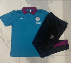 2024-2025 PSG Laker Blue Thailand Polo Uniform-815