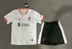 2024-2025 Liverpool 2nd Away White Soccer Uniform-6748