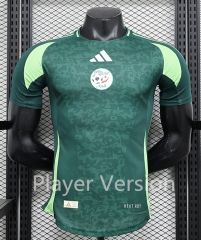 Player Version 2024-2025 Algeria Away Green Thailand Soccer Jersey AAA-888