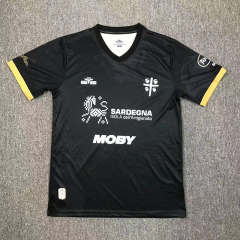 2024-2025 Cagliari Calcio 2nd Away Black Thailand Soccer Jersey AAA-417