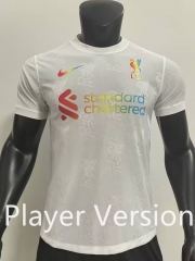 Player Version 2024-2025 Special Version Liverpool White Thailand Soccer Jersey AAA-9753