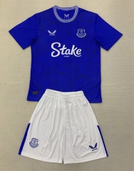 2024-2025 Everton Home Blue Soccer Uniform-AY