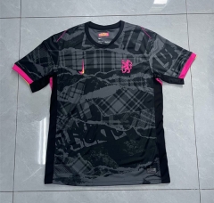 (S-4XL) 2024-2025 Chelsea 2nd Away Black Thailand Soccer Jersey AAA-305