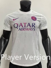 Player Version 2024-2025 Special Version Paris White Thailand Soccer Jersey AAA-9753