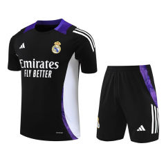 2024-2025 Real Madrid Black Thailand Soccer Uniform-418