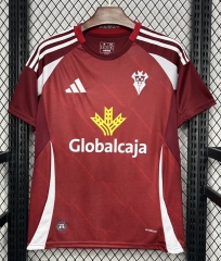 2024-2025 Albacete Balompié Away Maroon Thailand Soccer Jersey AAA
