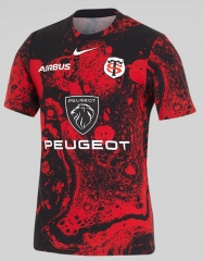 2024-2025 Toulouse Red Thailand Rugby Shirt
