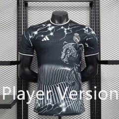 Player Version 2024-2025 Special Version Real Madrid Black&Gray Thailand Soccer Jersey AAA-888