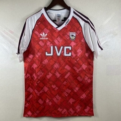 Retro Version 96-97 Arsenal Home Red Thailand Soccer Jersey AAA-0009
