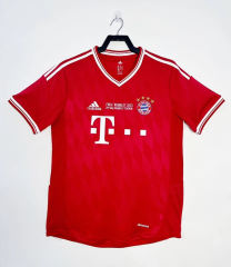 Retro Version 13-14 Bayern München Home Red Thailand Soccer Jersey AAA-811