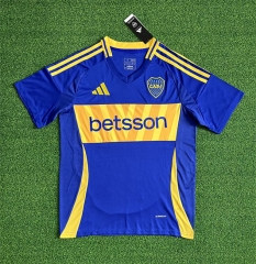 (S-4XL) 2024-2025 Boca Juniors Home Blue Thailand Soccer Jersey AAA-403
