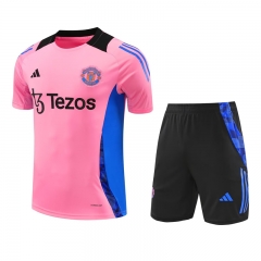 2024-2025 Manchester United Pink Thailand Soccer Uniform-418