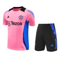 2024-2025 Manchester United Pink Thailand Soccer Uniform-418
