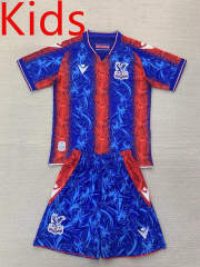 2024-2025 Crystal Palace Home Red&Blue Kid/Youth Soccer Uniform-AY