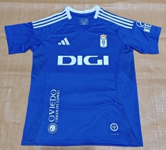 2024-2025 Real Oviedo Home Blue Thailand Soccer Jersey AAA