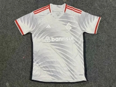 (S-4XL)2024-2025 Brazil SC Internacional 2nd Away White Thailand Soccer Jersey AAA-GB