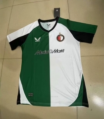 2024-2025 Feyenoord Rotterdam 2nd Away White&Green Thailand Soccer Jersey AAA-2483