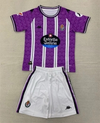 2024-2025 Real Valladolid Home Purple&White Soccer Uniform-AY