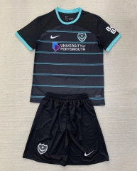 2024-2025 Plymouth Argyle F.C. Away Black Soccer Uniform-AY