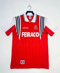 Retro Version 97-98 Deportivo La Coruña Away Red Thailand Soccer Jersey AAA-811