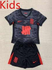 2024-2025 Birmingham City 2nd Away Black Kid/Youth Soccer Uniform-AY