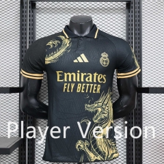 Player Version 2024-2025 Special Version Real Madrid Black Thailand Soccer Jersey AAA-888