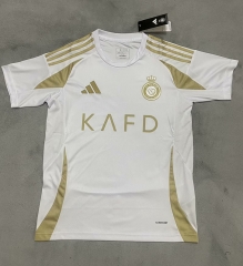 2024-2025 Al-Nassr FC 2nd Away White Thailand Soccer Jersey AAA-2524