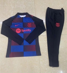 2024-2025 Barcelona Red&Blue Thailand Soccer Tracksuit-411